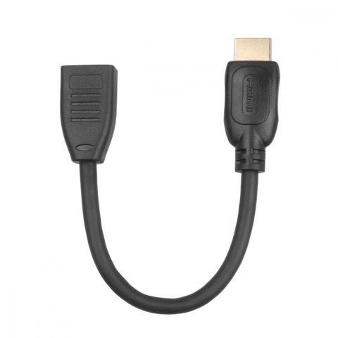 Kabel HDMI F-M 15 cm v2.0. przedłużacz Kabel HDMI F-M 15 cm v2.0. przedłużacz