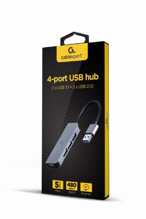 Hub 4-portowy USB (3xUSB 2.0, USB 3.1) Hub 4-portowy USB (3xUSB 2.0, USB 3.1)