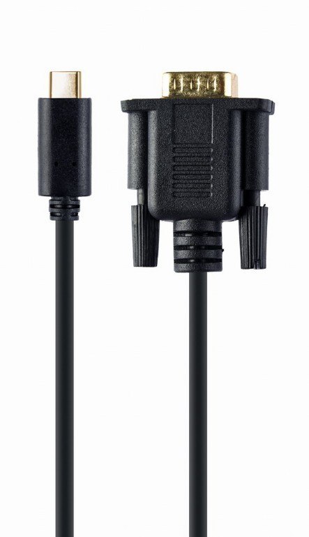 Kabel USB-C do VGA male 1920x1080 60Hz Kabel USB-C do VGA male 1920x1080 60Hz