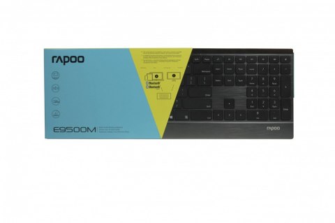Klawiatura bezprzewodowa Multi-Mode E9500M czarna Klawiatura bezprzewodowa Multi-Mode E9500M czarna
