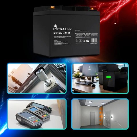 Akumulator AGM 12V 45AH