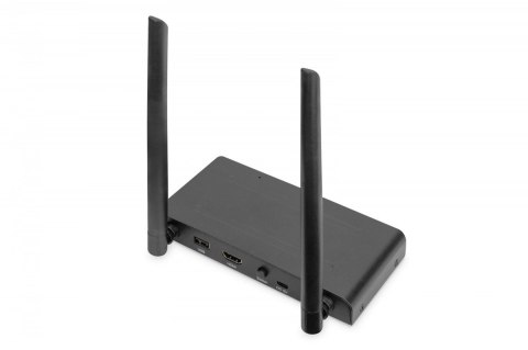 Przedłużacz/Extender KVM HDMI+USB bezprzewodowy 200m 1080p FHD 60Hz (zestaw) Przedłużacz/Extender KVM HDMI+USB bezprzewodowy 200m 1080p FHD 60Hz (zestaw)