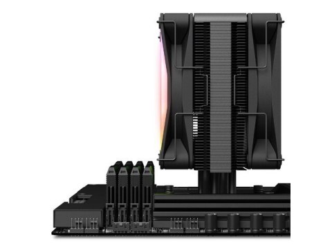 Wentylator CPU T120 RGB Czarny Wentylator CPU T120 RGB Czarny