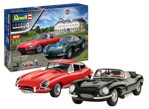 Zestaw upominkowy Samochody Jaguar 100TH Anniversary 1/24 Zestaw upominkowy Samochody Jaguar 100TH Anniversary 1/24
