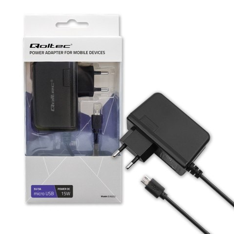 Ładowarka sieciowa 15W | 5V | 3A | micro USB Ładowarka sieciowa 15W | 5V | 3A | micro USB