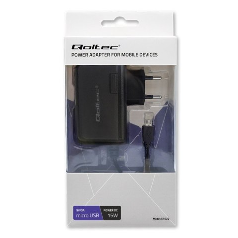 Ładowarka sieciowa 15W | 5V | 3A | micro USB Ładowarka sieciowa 15W | 5V | 3A | micro USB