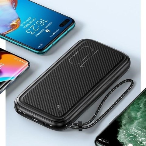 Powerbank PB56 10000mAh 2xUSB czarny Powerbank PB56 10000mAh 2xUSB czarny