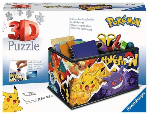 Puzzle 216 elementów 3D Szkatułka Pokemon Puzzle 216 elementów 3D Szkatułka Pokemon