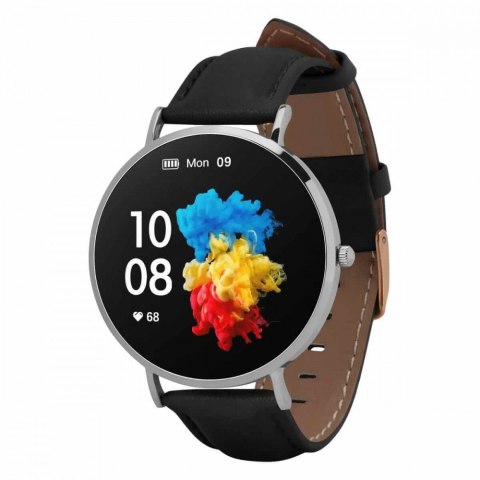 Smartwatch Verona Srebrno-czarny Smartwatch Verona Srebrno-czarny