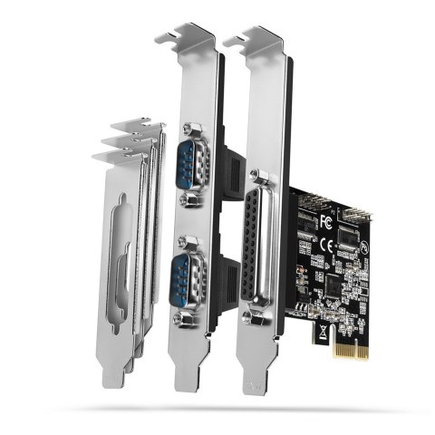 PCEA-PSN Kontroler PCIe 1x port równoległy LPT + 2x port szeregowy RS232 250 kbps, w zestawie SP & LP PCEA-PSN Kontroler PCIe 1x port równoległy LPT + 2x port szeregowy RS232 250 kbps, w zestawie SP & LP