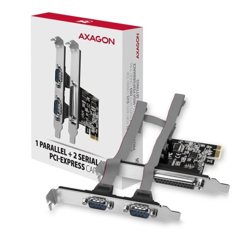 PCEA-PSN Kontroler PCIe 1x port równoległy LPT + 2x port szeregowy RS232 250 kbps, w zestawie SP & LP PCEA-PSN Kontroler PCIe 1x port równoległy LPT + 2x port szeregowy RS232 250 kbps, w zestawie SP & LP