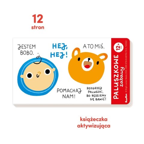 Książeczka Paluszkowe zabawy dla dzieci w wieku 12 miesięcy Książeczka Paluszkowe zabawy dla dzieci w wieku 12 miesięcy
