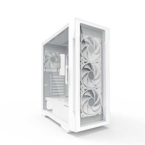 Obudowa I3 Neo TG White Mid Tower RGB 4xwentylator, biała Obudowa I3 Neo TG White Mid Tower RGB 4xwentylator, biała