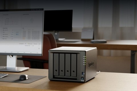 Serwer NAS DS423+ 4x0HDD 2GB J4125 2xRJ45 2xUSB3.2.1 3Y Serwer NAS DS423+ 4x0HDD 2GB J4125 2xRJ45 2xUSB3.2.1 3Y