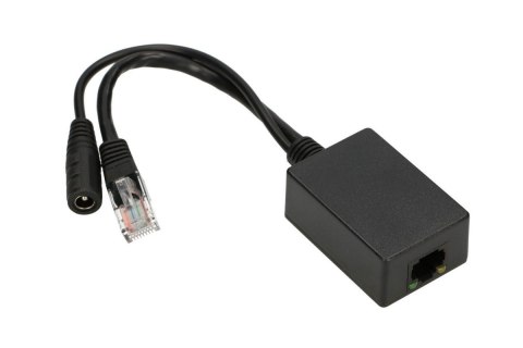 Inwerter PoE 1 portowy wejście 1x1000MB/s RJ45/Jack 10-30V, wyjście 48V Inwerter PoE 1 portowy wejście 1x1000MB/s RJ45/Jack 10-30V, wyjście 48V