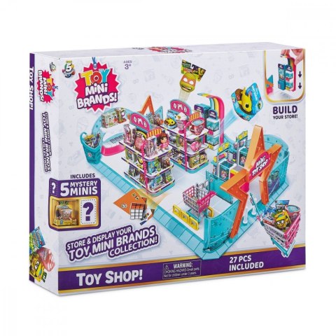 Zestaw z figurkami Mini Brands Mini sklep z zabawkami Zestaw z figurkami Mini Brands Mini sklep z zabawkami