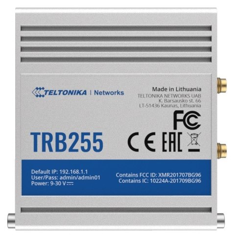 Bramka LTE TRB255 (Cat M1/NB), 2G, Ethernet Bramka LTE TRB255 (Cat M1/NB), 2G, Ethernet