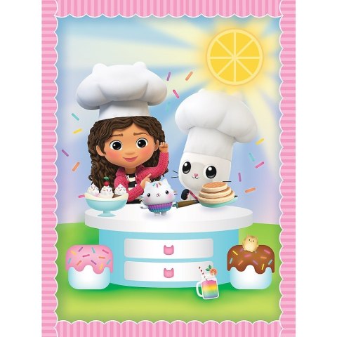 Puzzle 2w1 memos Gabi z kocim przyjacielem Gabbys Dollhouse Puzzle 2w1 memos Gabi z kocim przyjacielem Gabbys Dollhouse