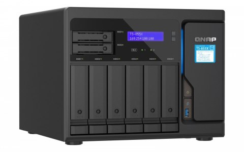 Serwer TS-855X Intel Atom C5125 2.8GHz 8GB UDIMM DDR4 Serwer TS-855X Intel Atom C5125 2.8GHz 8GB UDIMM DDR4