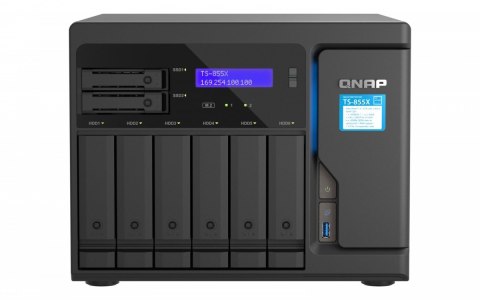 Serwer TS-855X Intel Atom C5125 2.8GHz 8GB UDIMM DDR4 Serwer TS-855X Intel Atom C5125 2.8GHz 8GB UDIMM DDR4