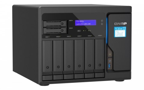 Serwer TS-855X Intel Atom C5125 2.8GHz 8GB UDIMM DDR4 Serwer TS-855X Intel Atom C5125 2.8GHz 8GB UDIMM DDR4