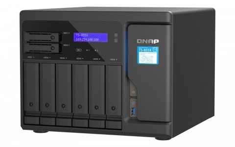 Serwer TS-855X Intel Atom C5125 2.8GHz 8GB UDIMM DDR4 Serwer TS-855X Intel Atom C5125 2.8GHz 8GB UDIMM DDR4