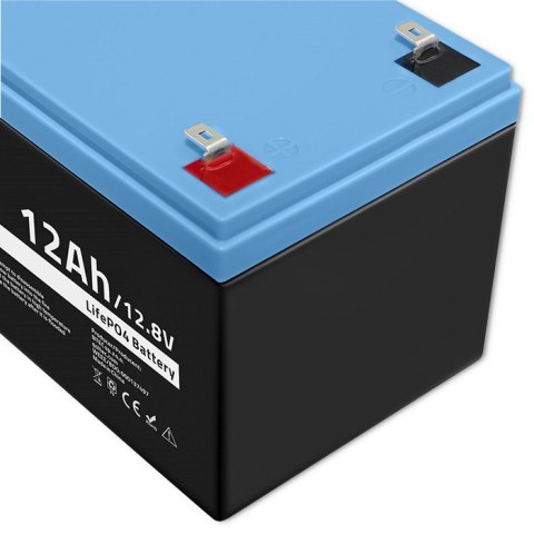 Akumulator LiFePO4 Litowo-Żelazowo-Fosforanowy | 12.8V | 12Ah | 153.6Wh | BMS