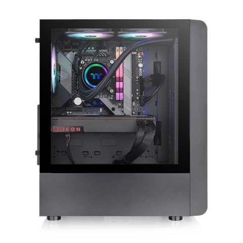 Obudowa - S200 Tempered Glass ARGBx3 Czarna Obudowa - S200 Tempered Glass ARGBx3 Czarna