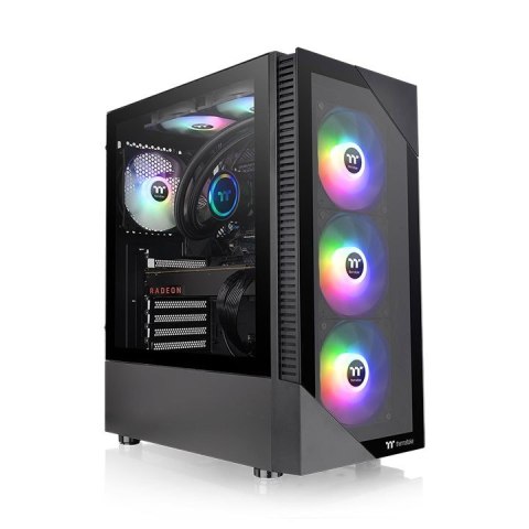 Obudowa - View 200 ARGB*3 Tempered Glass - Czarna Obudowa - View 200 ARGB*3 Tempered Glass - Czarna
