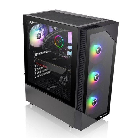 Obudowa - View 200 ARGB*3 Tempered Glass - Czarna Obudowa - View 200 ARGB*3 Tempered Glass - Czarna
