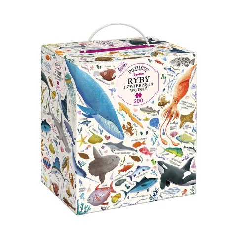 Puzzle Puzzlove Ryby i zwierzęta wodne 200 elementów Puzzle Puzzlove Ryby i zwierzęta wodne 200 elementów