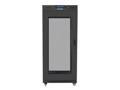 Szafa stojąca rack 19 27U 600x600 mm, czarna Szafa stojąca rack 19 27U 600x600 mm, czarna