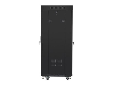 Szafa stojąca rack 19 27U 600x600 mm, czarna Szafa stojąca rack 19 27U 600x600 mm, czarna
