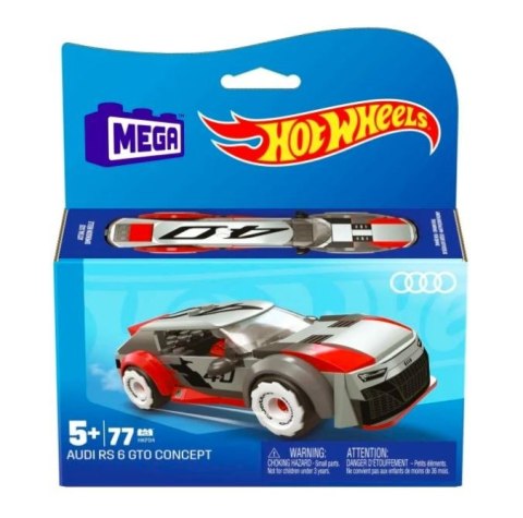 Zestaw konstrukcyjny Hot Wheels Audi RS6 Zestaw konstrukcyjny Hot Wheels Audi RS6