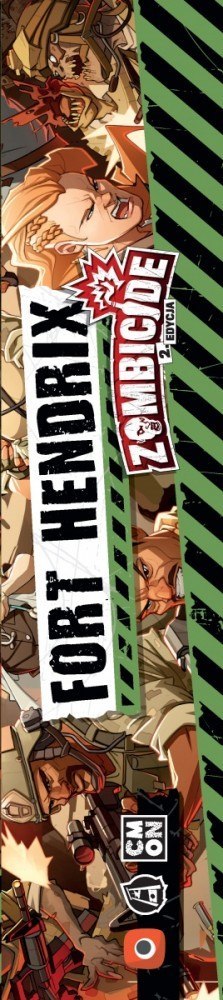 Gra Zombicide 2 edycja Fort Hendrix Rozszerzenie Gra Zombicide 2 edycja Fort Hendrix Rozszerzenie