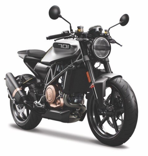 Model metalowy Motocykl Husqvarna Vitpilen 701 2018 1/18 Model metalowy Motocykl Husqvarna Vitpilen 701 2018 1/18