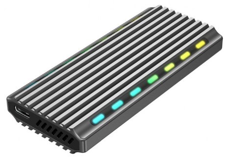 Obudowa dysku M.2 NVME Aluminiowa LED USB 3.1 Obudowa dysku M.2 NVME Aluminiowa LED USB 3.1