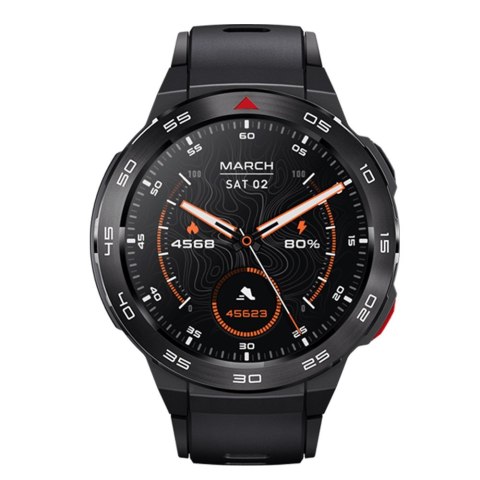 Smartwatch GS PRO 1.43 cala 460 mAh czarny Smartwatch GS PRO 1.43 cala 460 mAh czarny