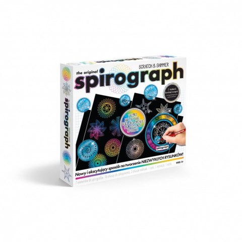 Spirograf Zestaw do zdrapywania Spirograf Zestaw do zdrapywania