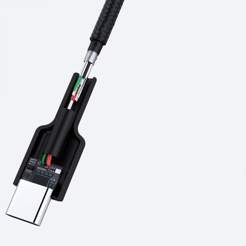 CB-CD30 nylonowy kabel USB C - USB A | 0.9m | 3A | 60W PD | 20V CB-CD30 nylonowy kabel USB C - USB A | 0.9m | 3A | 60W PD | 20V