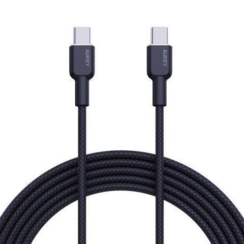 CB-NCC1 nylonowy kabel USB C - USB C | 1m | 3A | 60W PD | 20V CB-NCC1 nylonowy kabel USB C - USB C | 1m | 3A | 60W PD | 20V
