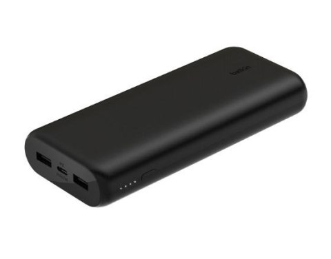 Powerbank BoostCharge 20k mAh 20w Compact 3 port czarny Powerbank BoostCharge 20k mAh 20w Compact 3 port czarny