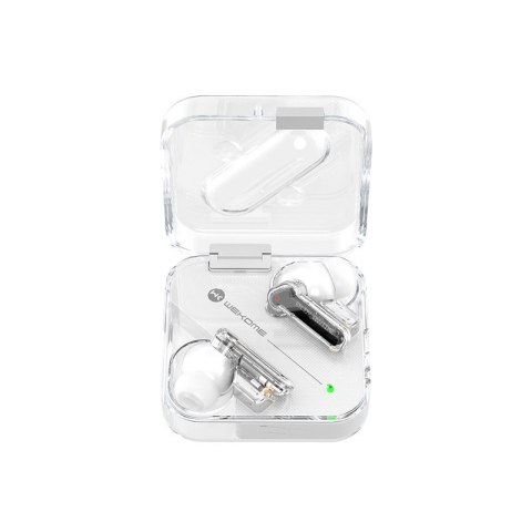 Słuchawki bezprzewodowe V51 Vanguard Series - Bluetooth V5.1 TWS z etui ładującym Białe Słuchawki bezprzewodowe V51 Vanguard Series - Bluetooth V5.1 TWS z etui ładującym Białe