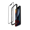 Szkło ochronne Anti-Bacterial 3D Armour Glass iPhone 16e / iPhone 14 / iPhone 13 / iPhone 13 Pro z ramką instalacyjną