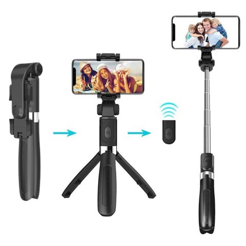 Uchwyt do selfie i statyw biurkowy 2in1 MT5542 pilot Bluetooth Uchwyt do selfie i statyw biurkowy 2in1 MT5542 pilot Bluetooth