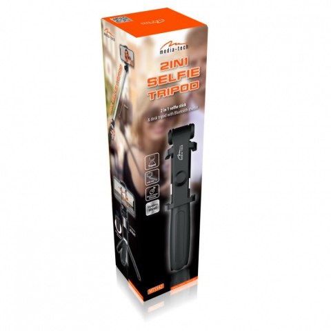 Uchwyt do selfie i statyw biurkowy 2in1 MT5542 pilot Bluetooth Uchwyt do selfie i statyw biurkowy 2in1 MT5542 pilot Bluetooth
