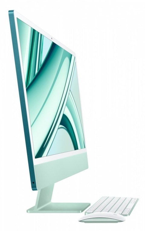 IMac 24 cale: M3 8/10, 8GB, 512GB SSD - Zielony IMac 24 cale: M3 8/10, 8GB, 512GB SSD - Zielony
