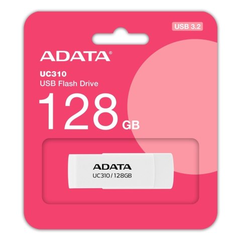 Pendrive UC310 128GB USB3.2 biały Pendrive UC310 128GB USB3.2 biały