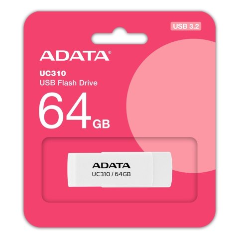 Pendrive UC310 64GB USB3.2 biały Pendrive UC310 64GB USB3.2 biały