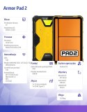 Tablet Armor Pad 2 4G 11cali 8/256GB czarno-żółty